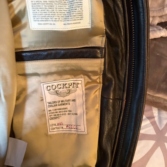 Leather Jacket Men’s Medium - Picture 2 of 6